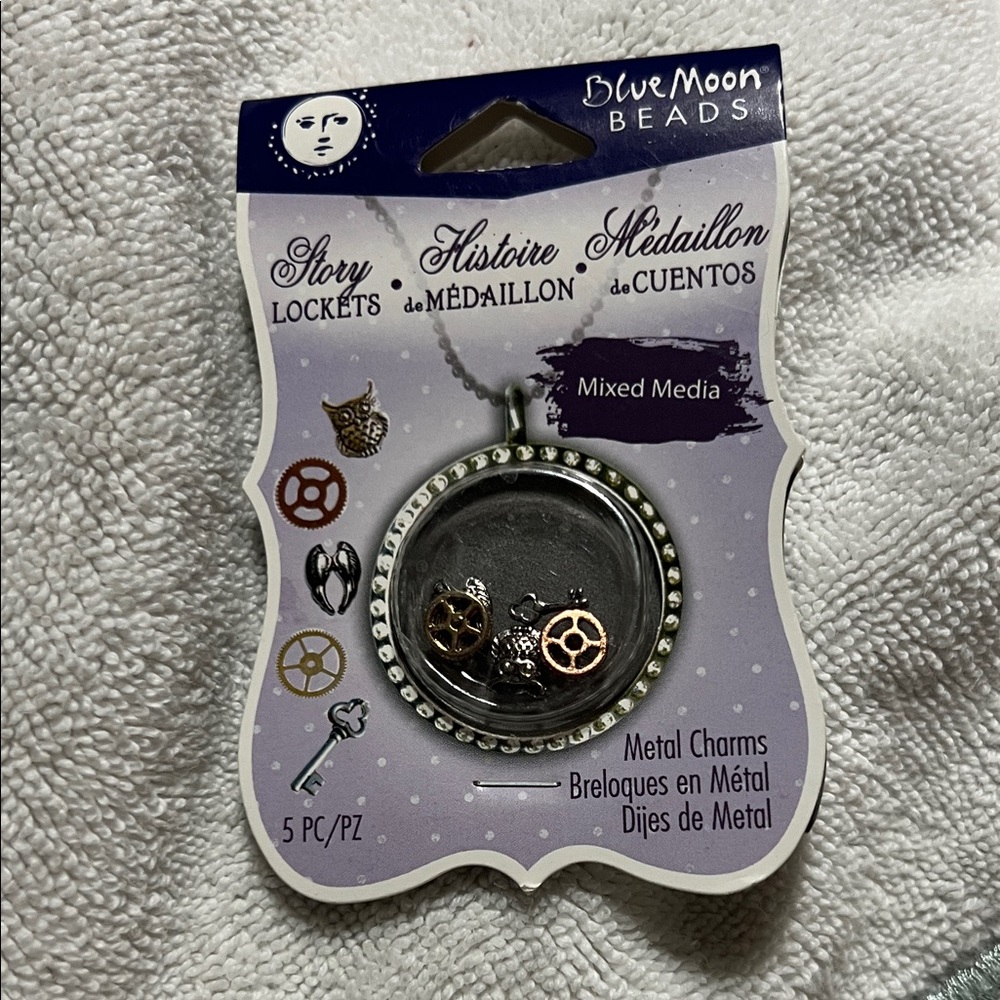 Blue Moon Beads Mixed Media Charms